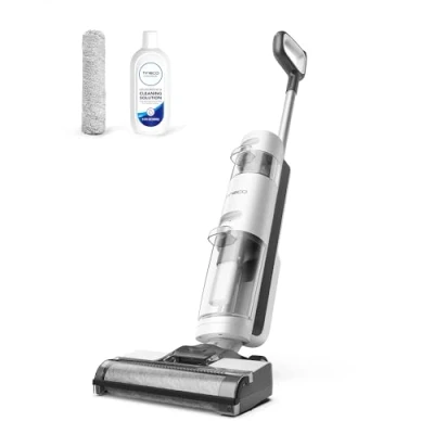 Abbildung von Tineco iFloor 3 Breeze Plus Nass Trockensauger Kabelloser Bodenreiniger Wischsauger mit Zwei Extrabürste Leicht Tragbar Leise Saugwischer für Hartböden Tierhaare, Selbstreinigung, Schnelles Trocken