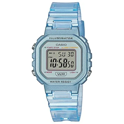 Abbildung von CASIO TIMELESS COLLECTION Chronograph LA 20WHS 2AEF, Quarzuhr, Armbanduhr,Mädchen,Jungen,digital,ideal auch als Geschenk