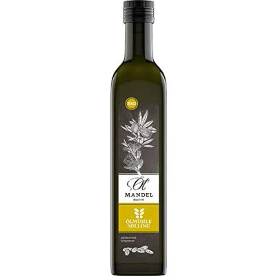 Abbildung von Ölmühle Solling Bio Mandelöl 500ml kaltgepresst und nativ Rohkostqualität