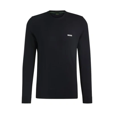 Abbildung von BOSS Momentum LITE Strickpullover, Herren, Größe: Small, Dark blue