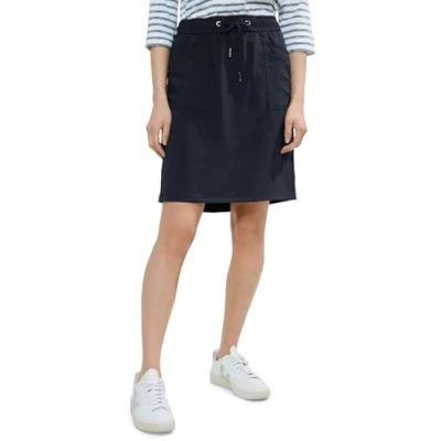 Abbildung von Cecil Travelware Alinienrock, Damen, Größe: XL, Blau