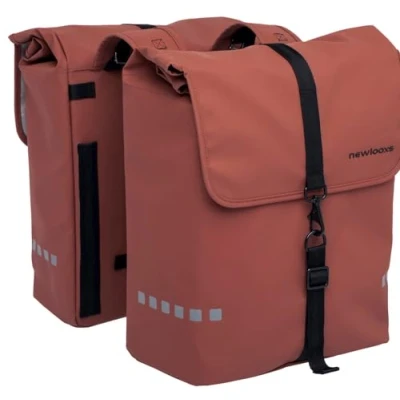 Abbildung von Doppelpacktasche New Looxs Odense Double 39 Liter 34 X 16 38 Cm Rust