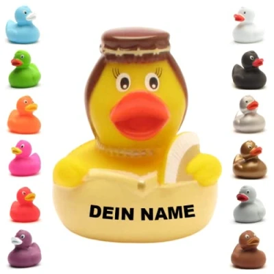 Abbildung von Badeente personalisierbar (Sissi Ente)