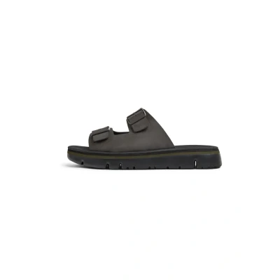 Abbildung von Camper Oruga Pantolette flach, Herren, Größe: 41, Dark brown Schuhe