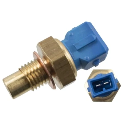 Abbildung von FEBI BILSTEIN 17697 Kühlmitteltemperatursensor Blau mit Dichtring OPEL: Calibra A, Astra F CC, Vectra B Limousine, VAUXHALL: Omega Kombi
