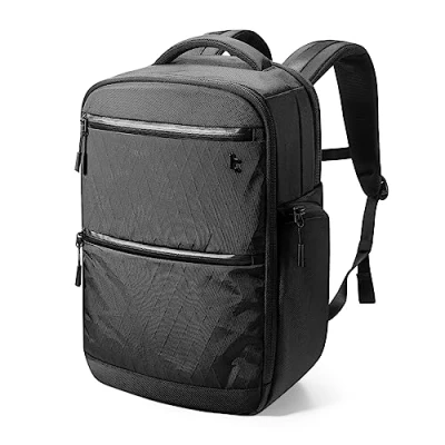 Abbildung von tomtoc X Pac Rucksack, Premium Laptop Rucksäcke Tagesrucksack für Arbeit Business Work Reise Travel, Herren TechPack Backpack Daypack 15,6 Zoll Laptop, 30 Liter, Schwarz