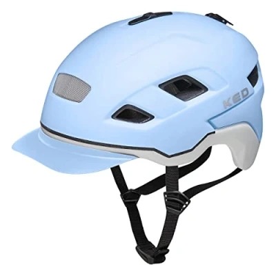 Abbildung von KED Berlin Fahrradhelm, lightblue ash matt, M (52 58cm)
