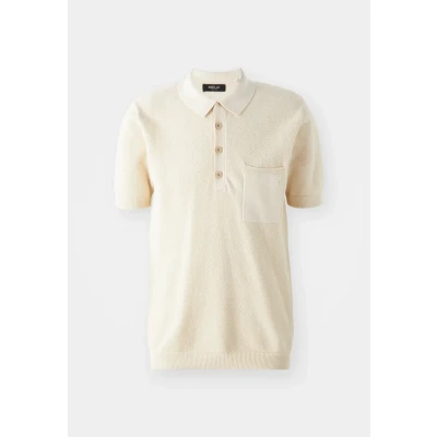 Abbildung von Replay Poloshirt, Herren, Größe: Large, Ivory