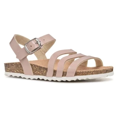 Abbildung von Geox Adriel GIRL Riemensandalette für Kinder, Größe: 26, Light rose Schuhe