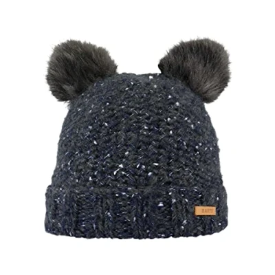 Abbildung von Barts Jungen Smokey Beanie Baskenmütze, Grau (Dark Heather 0019), 55