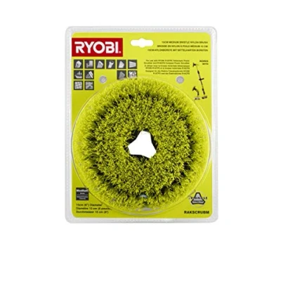 Abbildung von RYOBI 15cm Ersatzbürste RAKSCRUBM 5132004947, medium, Nylon (kompatibel mit R18CPS 0, R18TPS 0 und 120G)