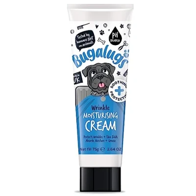 Abbildung von Bugalugs Fellpflege Falten Pflegecreme für Hunde mit Falten, (1 St), Hautpflege, Bulldoggen Mops usw., Faltenpflege