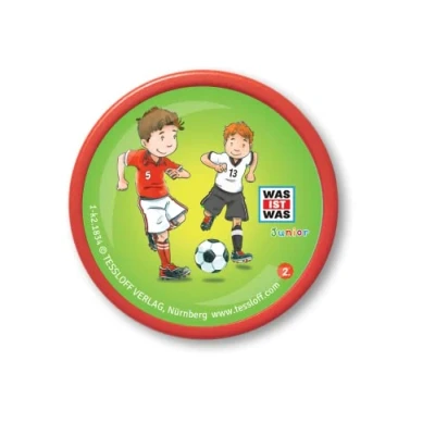 Abbildung von Kekz Audiochip für Kekzhörer, Was Ist Junior 2: Fußball, Hörspiel Kinder ab 4 Jahren, Spielzeit ca. 45 min