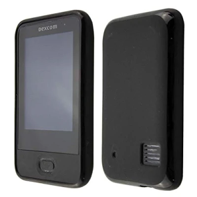 Abbildung von caseroxx TPU Hülle kompatibel mit Dexcom G6 Receiver, Handy Tasche (TPU in schwarz)