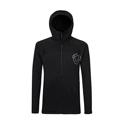Abbildung von Rock Experience REMC02381 0208 RE.SPIRE HOODIE FZ MAN FLEECE Sweatshirt Herren CAVIAR M