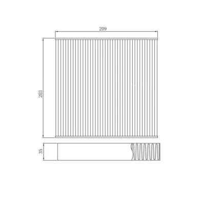 Abbildung von FEBI BILSTEIN 175001 Innenraumfilter mit antibakterieller Wirkung 209 203 35 LAND ROVER: Defender SUV, Discovery 5