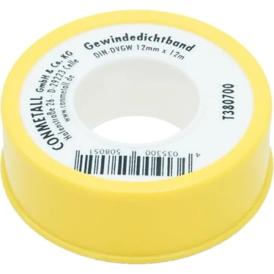 Abbildung von CONMETALL Anschlussgarnitur Gewinde Dichtband DIN DVGW 12mm