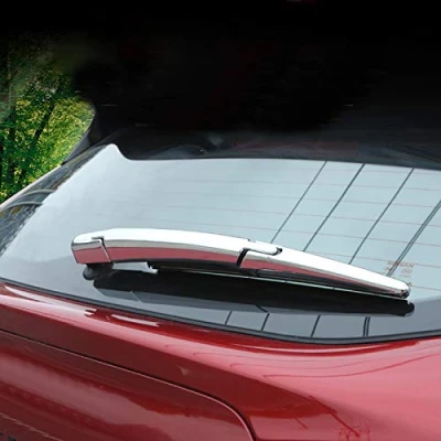 Abbildung von HIGH FLYING für Qashqai J11 2014 2020 Exterieur Hintere Scheibenwischer Dekor Verchromt 3 Stück ABS Kunststoff