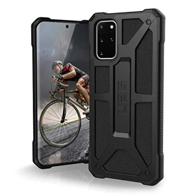 Abbildung von Samsung Galaxy S20 Plus Hülle Kunststoff UAG Hard Case/Backcover Handyhülle Schwarz Shockproof/Stoßfest