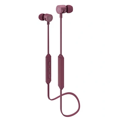 Abbildung von X by Kygo E4/600 Wireless Bluetooth 4.1 Sports Earphones, Built in Microphone, aptX Codec, Magnetic Housing and 6 Hours Playback, 1.5 Hour Quickcharge Burgundy