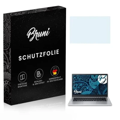 Abbildung von Bruni Schutzfolie kompatibel mit Acer Aspire 3 A3SP14 31PT 14 Inch Folie, glasklare Displayschutzfolie (2X)