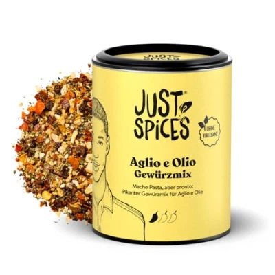 Abbildung von Just Spices Gewürze I Gewürzmischungen für die mediterrane Küche (Aglio e Olio Gewürz)