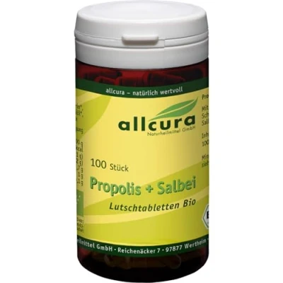 Abbildung von Propolis Salbei Lutschtabletten Bio 100 St