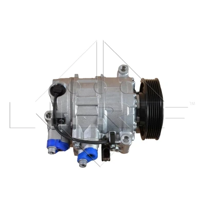 Abbildung von NRF 32262 Kompressor 7SEU17C 12 PAG 46 mit Kompressoröl, Dichtring AUDI: A4 B8 Avant, B6 B7 Avant