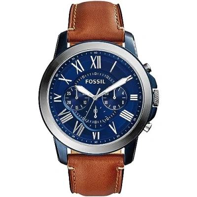 Abbildung von Fossil Chronograph, Herren, Größe: One Size, Hellbraun
