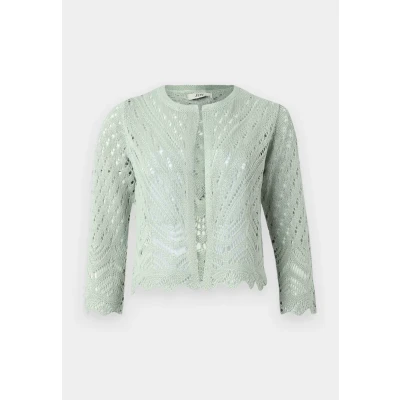 Abbildung von JDY SUN 3/4 Cropped Strickjacke, Damen, Größe: Medium, Jadeite