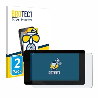 Abbildung von BROTECT Entspiegelungs Schutzfolie für Raspberry Pi Touchscreen 7&quot; (2 Stück) Matte Displayschutz Folie, Anti Reflex, Fingerprint