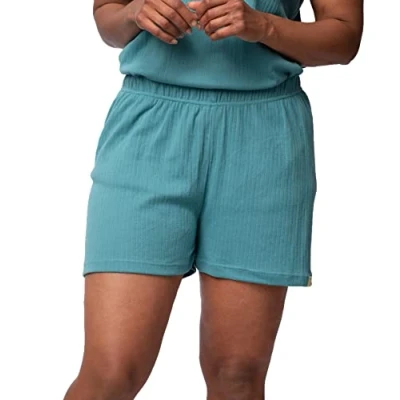 Abbildung von loud + proud Derby Greenjama Nachtwäsche Hose, Damen, Größe: 42, Hellblau