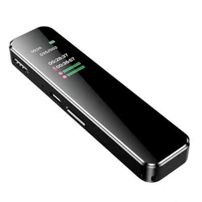 Abbildung von Diktiergerät Mini 64GB, Aufnahmegerät, Digitales Mit Rauschunterdrückung,Diktiergerät Digital, Audio Recorder Wiedergabe Für Konferenzen Kurse