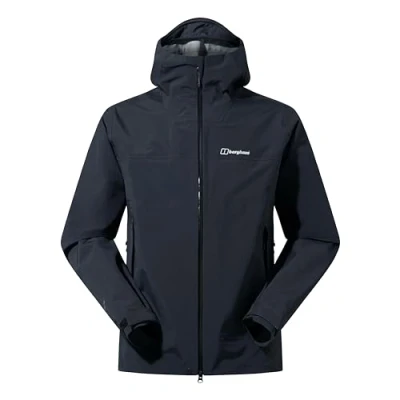 Abbildung von Berghaus Highland Storm 3L Waterproof Jacke für Herren, schwarz / schwarz, 2XL