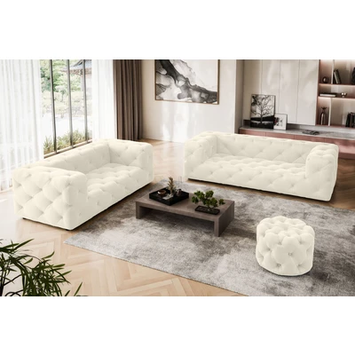 Abbildung von Places of Style 3 Sitzer &quot;FOLLINA&quot;, Sofa mit klassischer Chesterfield Knopfheftung