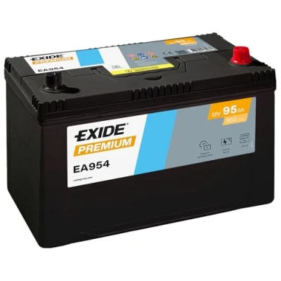 Abbildung von EXIDE PREMIUM EA954 Batterie 12V 95Ah 800A Korean B1 MAZDA: 6 Kombi, CX 7, MITSUBISHI: OUTLANDER 3, LEXUS: IS 2