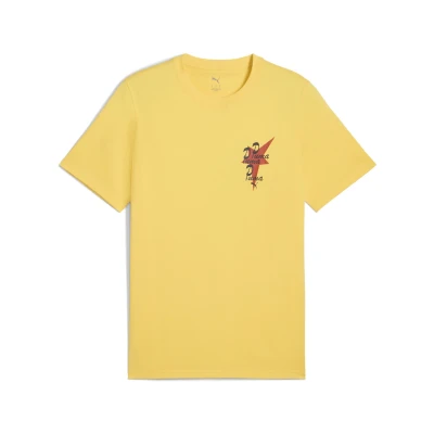 Abbildung von Puma ROAD TO Unity Graphic Tshirt print, Herren, Größe: Medium, Sunny yellow