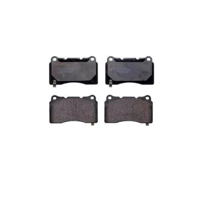 Abbildung von BREMBO P 09 004 Bremsbelagsatz mit akustischer Verschleißwarnung ohne Zubehör TESLA: Model X, S, 3, FORD USA: Mustang Mk5 Coupe