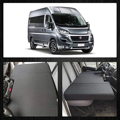 Abbildung von BREMER SITZBEZÜGE Camper Bett Fahrerhausbett kompatibel mit Wohnmobil FIAT Ducato Citroen Jumper Peugeot Boxer