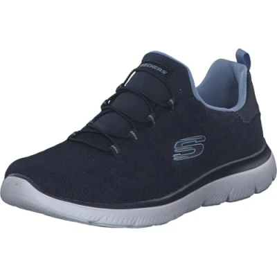 Abbildung von Skechers Damen Summits Good Taste Sneaker, Blau, Marineblau, Aquamarin, 38 EU