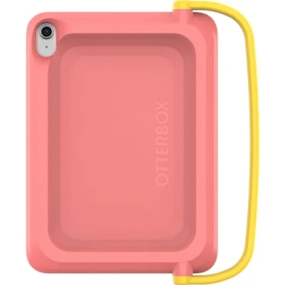 Abbildung von OtterBox Made for Kids Schutzhülle für iPad 10. Generation, Wassermelonensamen (Rosa), langlebig, griffige Rillen, leicht zu reinigen (Einzeleinheit Wird in Polybeutel geliefert, ideal