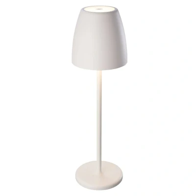 Abbildung von Megatron LED Tischleuchte MT68051 TAVOLA Außentischlampe 2 W Warmweiß Weiß, Antik