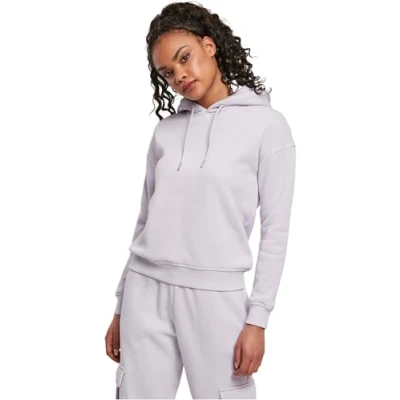 Abbildung von Urban Classics Ladies Hoody Kapuzenpullover, Damen, Größe: XS, Softlilac