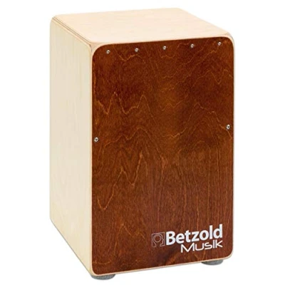 Abbildung von Betzold Musik Cajon Premium, Birke, hervorragende Qualität, Snare Percussioninstrumente Percussion Kinder Musikunterricht Musikschule lernen Rhytmik Rhytmus