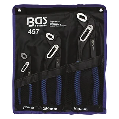 Abbildung von BGS TECHNIC Zangenset Wasserpumpenzangen Satz 457, 3 teilig