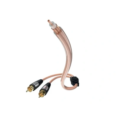 Abbildung von Inakustik Star II AUDIO Y Subwoofer Kabel 5m (5,0 m transparent)