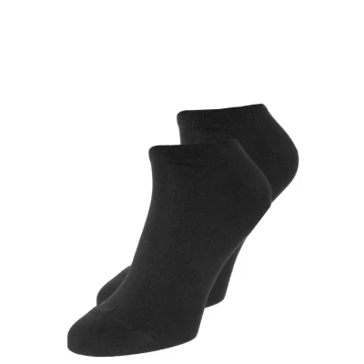 Abbildung von ESPRIT Herren Sneakersocken Basic Uni 2 Pack M SN Baumwolle kurz einfarbig Paar, Schwarz (Black 3000), 47 50