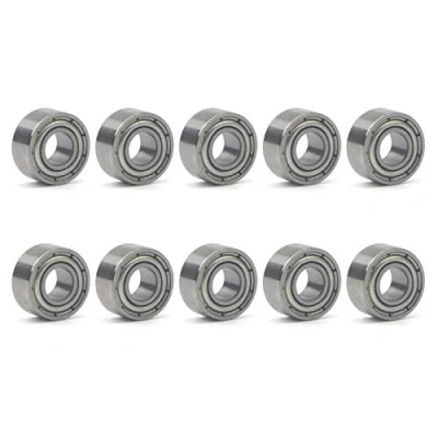 Abbildung von Unxuey 4x9x4 mm Miniaturstahl Rillenkugellager Modelllager für Skateboard 684Z 684ZZ 618/4 1000084 10er Pack