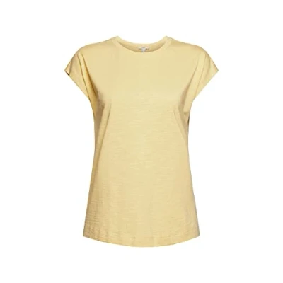 Abbildung von ESPRIT Damen 022EE1K336 T Shirt, 765/DUSTY Yellow, XS