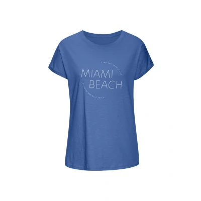 Abbildung von Vivance Tshirt print, Damen, Größe: 32/34, Blau